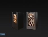 Sikken - Holztrollbox - Fahrbar